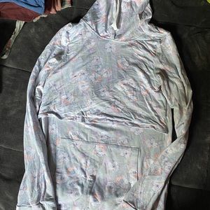 Latched Mama Floral Nursing Hoodie - Extra Small